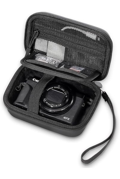 Procases ProCase Hard Shell Digital Camera Case for Canon G7X Mark III -White