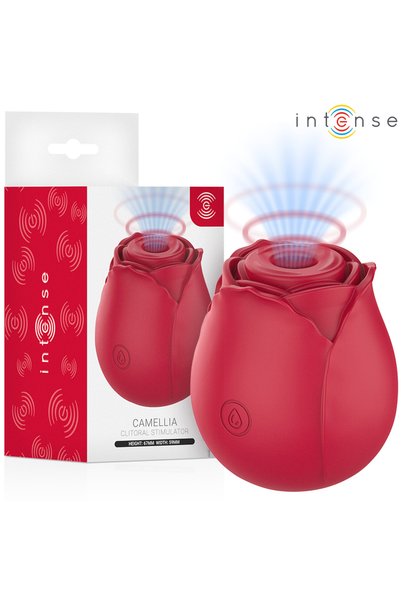 INTENSE Supt clitoridian Camellia – 10 moduri, Silicon medical, IPX6