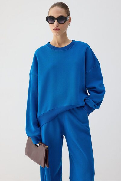 Touché Privé Wide-Leg Relax Knitted Tracksuits