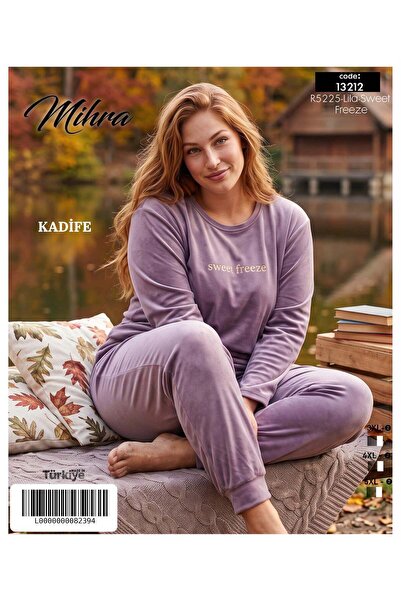 Mihra Velvet Battal Pajama Set