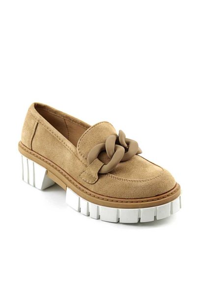 mm Pantofi dama , cu talpa voluminoasa , accesorizati A10325-KHAKI