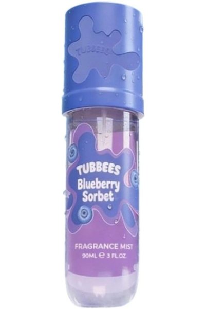 Tubbees رذاذ معطر للجسم بنكهة التوت الأزرق 90 مل