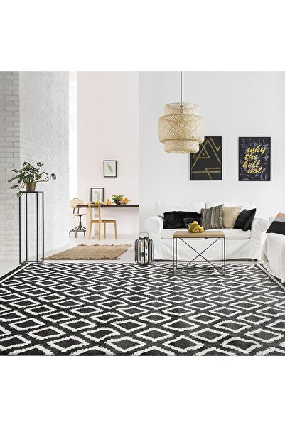 Beauty Home Vibe Art Mat 9577 67x150 Λευκό Πέτρας Λευκό Ανθρακί