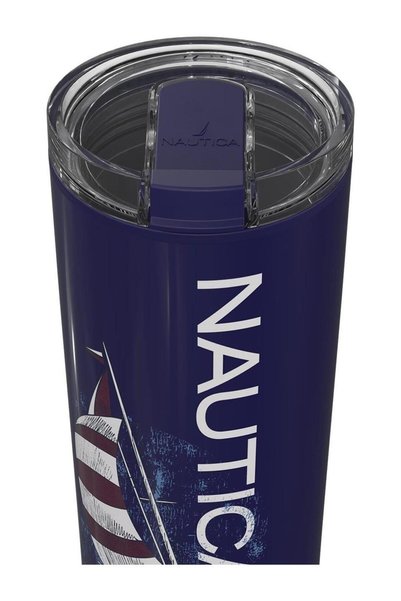 Nautica Advantageous 2-Piece Set – 500 ml Stainless Steel Thermos & Tws Bluetooth Headphones as a Gift