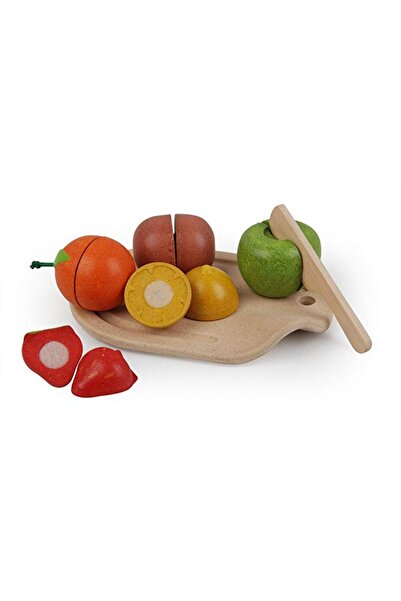 PLANTOYS Assorted Fruit Set — Wooden Pretend Play Set