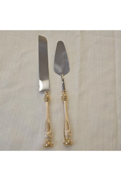 alya home aksesuar Pasta Servis Seti Gold