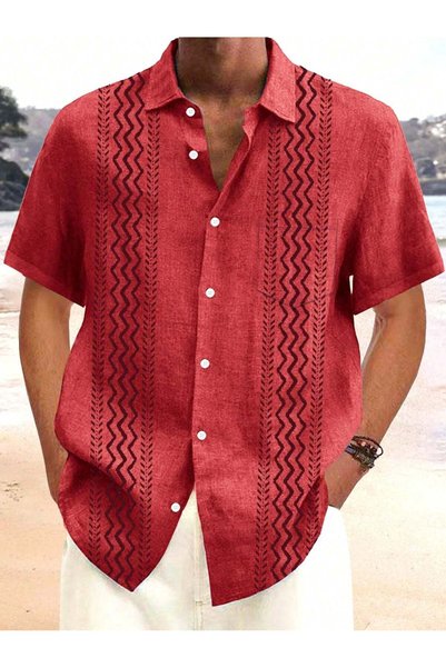 Sheya Short-Sleeved shirt, red