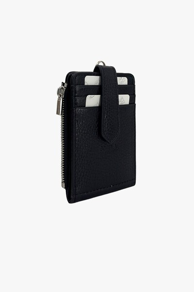 SOSELA 23-1045 Women's Black Leather Wallet