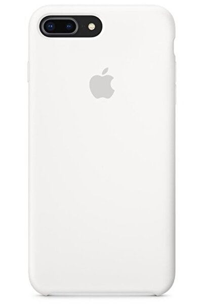 Apple iPhone 7/8 Plus Λευκή Θήκη Σιλικόνης