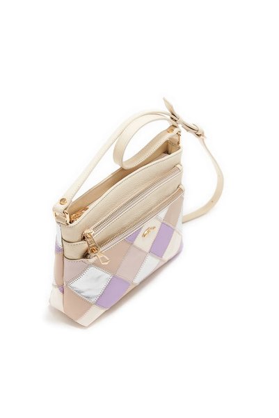 gio&mi Olivia Shoulder and Crossbody Bag Genuine Leather
