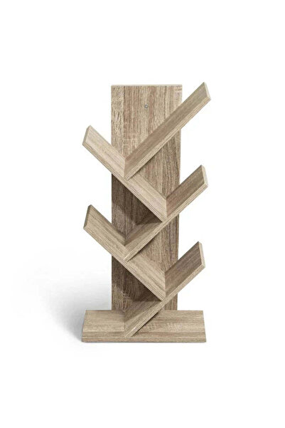 Luxis Βιβλιοθήκη σε σχήμα δέντρου με 5 ράφια, MDF, 30 × 17 × 59 εκ. - S.Etaj....