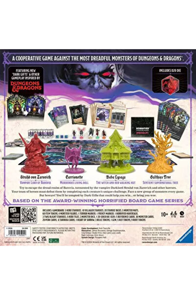 RAVENSBURGER Hororizat: Dungeons & Dragons – Ravenloft |   Joc cooperativ, engleză