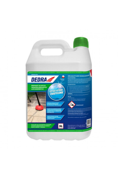 dedra Soluție pentru curățarea teraselor, plăcilor sau pietrei, 5L, pentru ap...