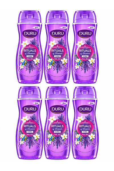 Duru Shower Gel Ritual Floral 650 ml * 6 Pcs