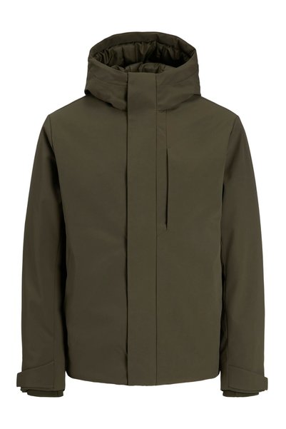 Jack & Jones Men's Adjustable Lace-Up Hooded Jacket - Keen