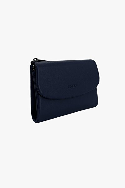 SOSELA 56-2006 Women's Navy Blue Leather Wallet