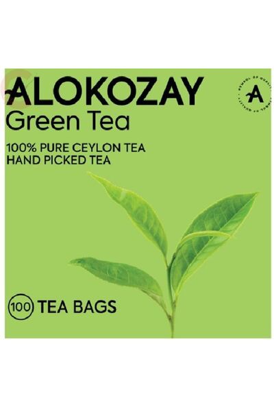 Generic Brand Alokozay Green Tea 100Tea Bags, pack of 36pcs