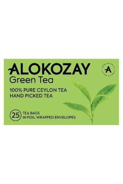 Generic Brand Alokozay Green Tea 25Tea Bags, pack of 24pcs