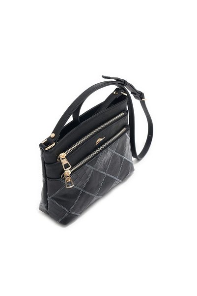 gio&mi Olivia Shoulder and Crossbody Bag Genuine Leather