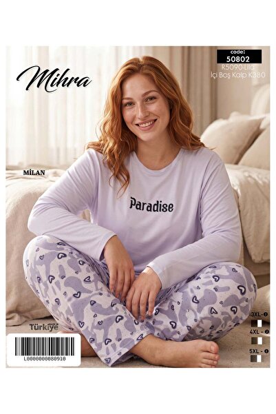 Mihra Plus size milan fabric pajama set