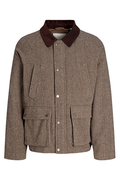 Jack & Jones Erkek Ispanyol Yaka Cep Detayli Ceket - Salamanco