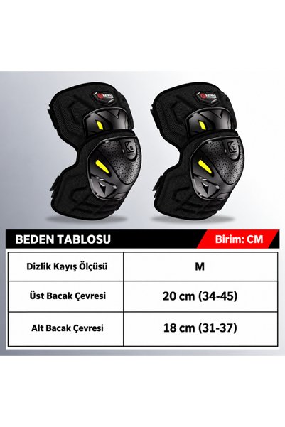 Kewig Kp2 Motorcycle Articulated Knee Protection