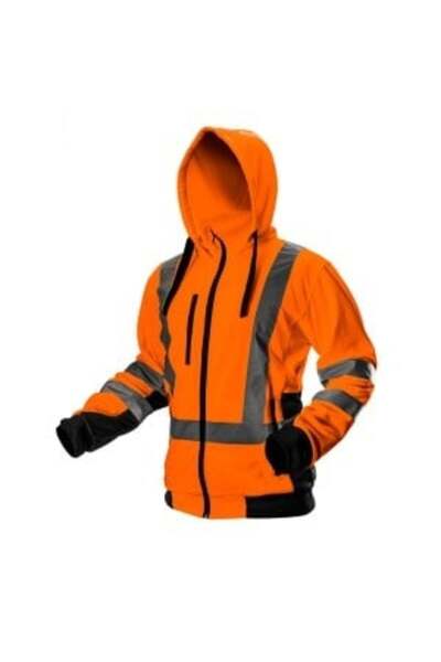 NEO Tools Jachetă de înaltă vizibilitate, portocalie, mărimea XL