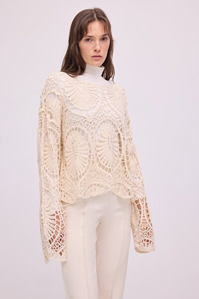 Touché Privé SCURVED Knitwear BLUZ