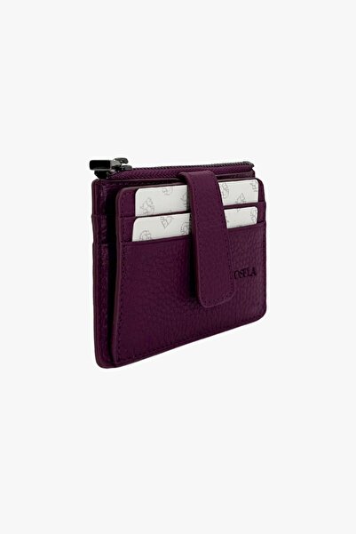 SOSELA 23-1049 Purple Leather Wallet