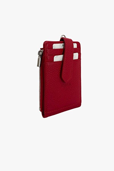 SOSELA 23-1045 Women's Red Leather Wallet