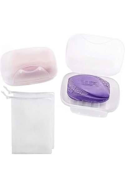 Generic Soap Box Holder, Soap Dish Soap Savers Case Container for Bathroom Ca...