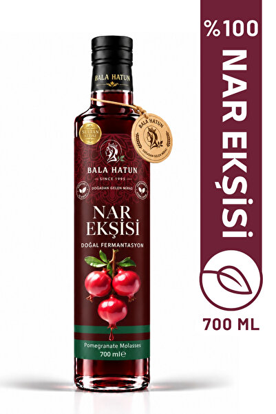Nar Ekşisi 700g - %100 Nar Özü, Katkısız ve Koruyucusuz - Pomegranate Molasses