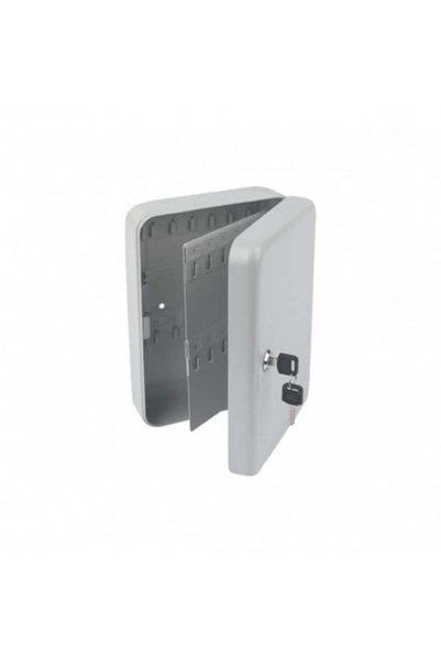 FF Group Cutie de depozitare chei, 48 de chei, 250 x 180 x 75 x 0.6mm, alb, F...