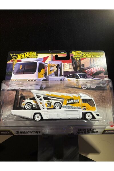 HOT WHEELS Premium Team Transport '24 Honda Civic Type R