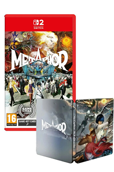Atlus Metaphor ReFantazio Ediție Steelbook - Nintendo Switch 2