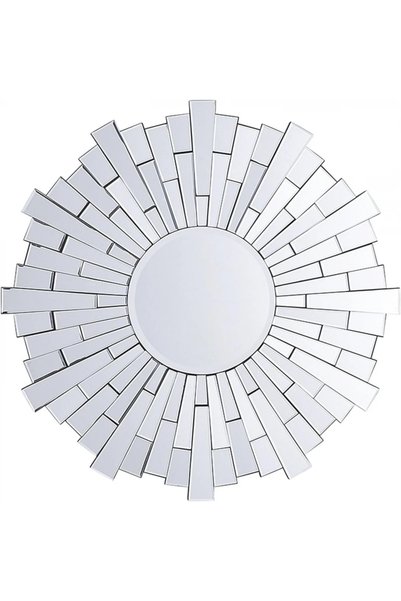 Mobatelier Oglindă decorativa de perete, Argintiu