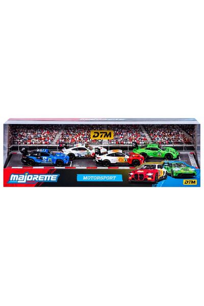 Majorette Σετ 4 μοντέλων Metalic Motorsport DTM Scale 1:64