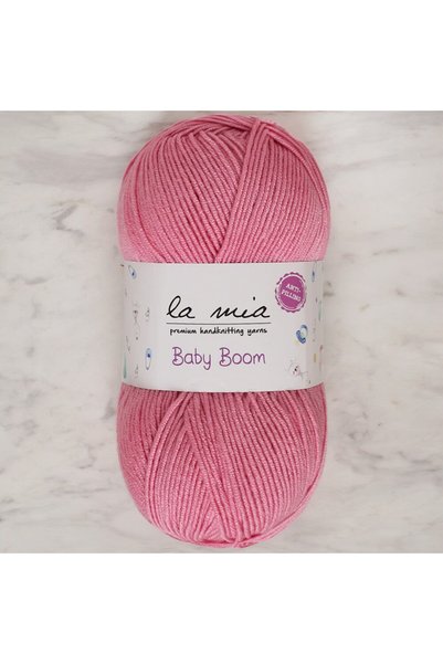 Lamia La mia baby boom pink hand knitting yarn - 744