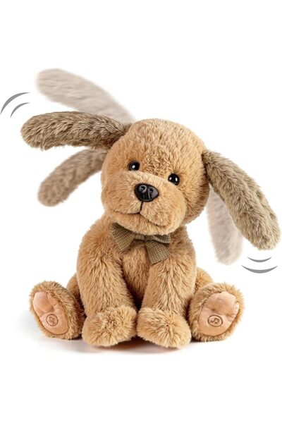 OrangeLife OR OR TU Electronic Plush Toy Dog for Kids, Soft Electronic Pets P...
