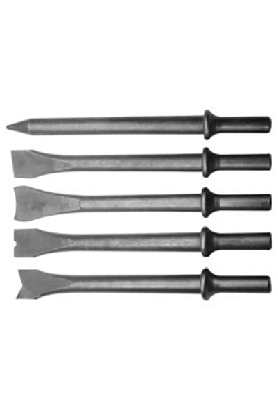 NEO Tools Set de dălți pneumatice pentru ciocan, 5 bucăți.
