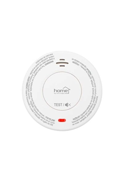 Home Senzor de fum, alimentat cu baterie Li-Ion, avertizare LED, fotoelectric...