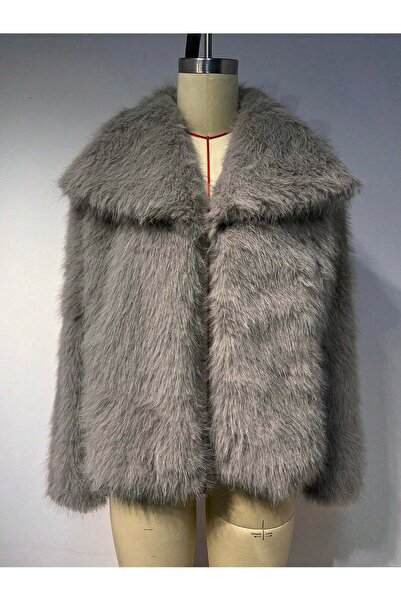 Sheya Fur coat, gray