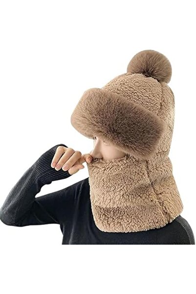 Generic Warm and Stylish Fur Hat and Scarf Set, Beautiful and Multiple Colors...