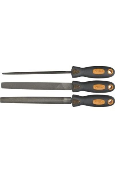 NEO Tools Pile metalice, set de 3 piese