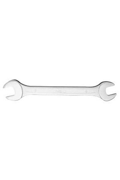 NEO Tools Cheie fixă dublă 6 x 7 mm, CrV, DIN 3110