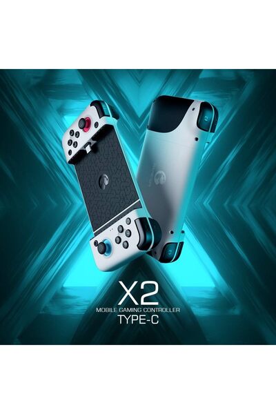 GameSir Controler de gaming mobil X2 Type-C, Controler de joc pentru Android, Suport pentru controler de gaming tip grip, Plug and Play, Xbox Game Pass, xCloud, Stadia, Vortex și multe altele