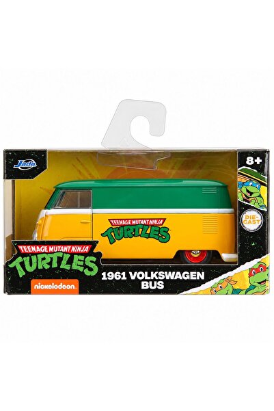 Jada Toys Jada Testoasele Ninja Bus Metallic Volkswagen 1961 κλίμακα 1:32