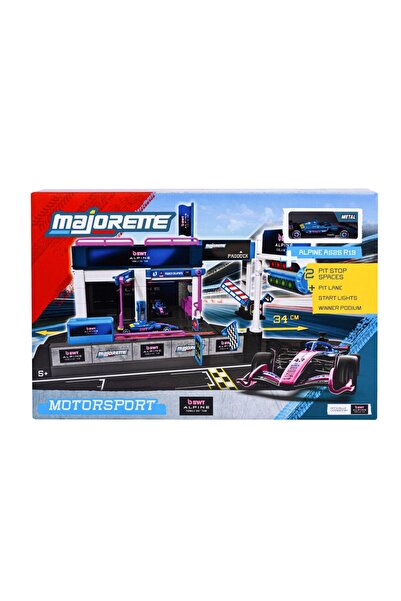 Majorette BWT Alpine F1 Team Motorsport Set with Alpine A525 R19 Car Included...