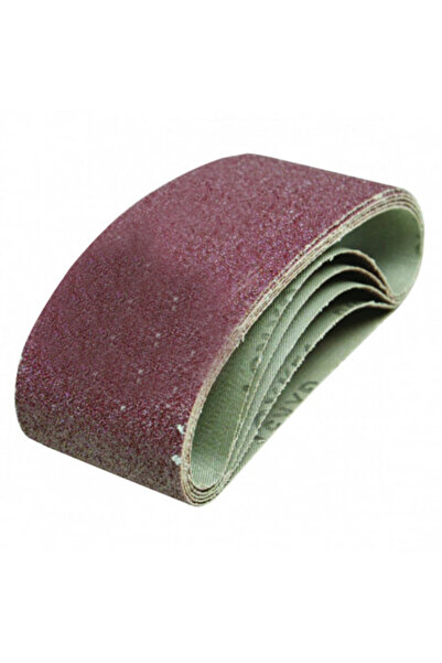 Silverline Set de 5 benzi abrazive, 457 x 75 mm, granulație 40, oxid de aluminiu