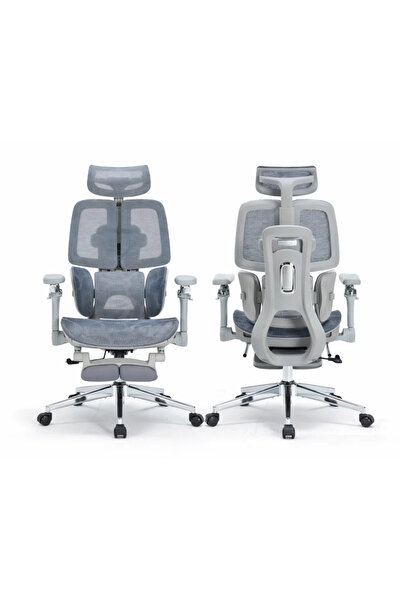 Topscaune DeluxStar T10 Premium – Scaun ergonomic, cotiere 6D ultra moi, Supo...